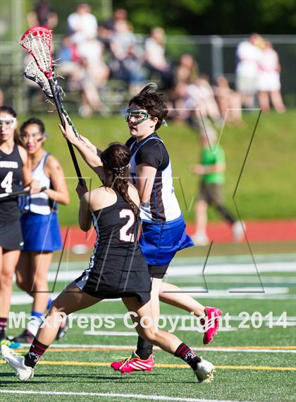 Thumbnail 2 in Tualatin vs Grant (Oregon Girls Lacrosse Association Playoff) photogallery.