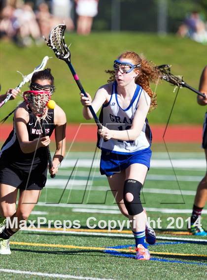Thumbnail 2 in Tualatin vs Grant (Oregon Girls Lacrosse Association Playoff) photogallery.