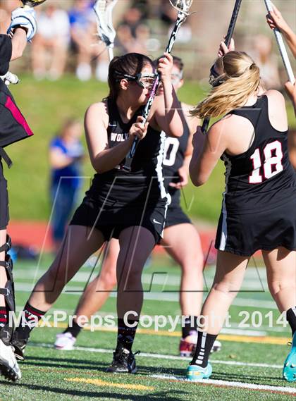 Thumbnail 2 in Tualatin vs Grant (Oregon Girls Lacrosse Association Playoff) photogallery.