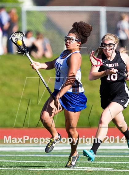 Thumbnail 3 in Tualatin vs Grant (Oregon Girls Lacrosse Association Playoff) photogallery.
