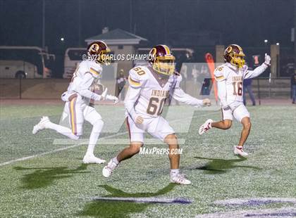 Thumbnail 2 in Harlandale @ Liberty Hill (UIL Football 5A D2 Region 4 Bi-District) photogallery.