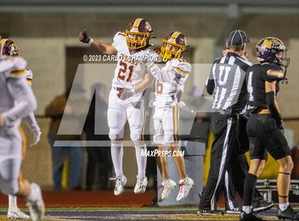 Thumbnail 3 in Harlandale @ Liberty Hill (UIL Football 5A D2 Region 4 Bi-District) photogallery.