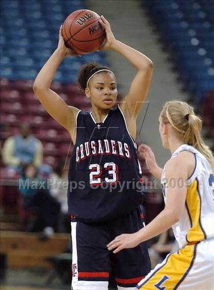 Thumbnail 3 in Modesto Christian vs. Linden (CIF SJS D4 Final) photogallery.