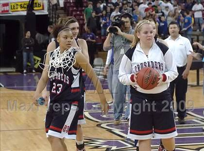 Thumbnail 3 in Modesto Christian vs. Linden (CIF SJS D4 Final) photogallery.