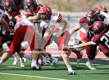 Thumbnail 1 in Grantsville vs. Morgan (UHSAA 3A Semifinal) photogallery.