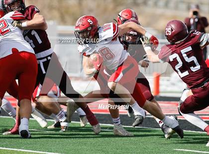 Thumbnail 2 in Grantsville vs. Morgan (UHSAA 3A Semifinal) photogallery.