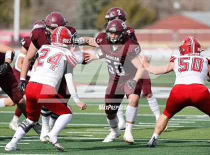 Thumbnail 1 in Grantsville vs. Morgan (UHSAA 3A Semifinal) photogallery.