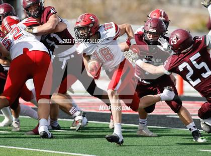 Thumbnail 3 in Grantsville vs. Morgan (UHSAA 3A Semifinal) photogallery.