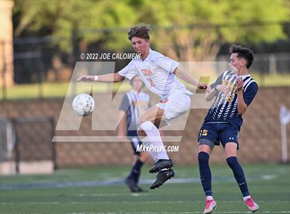 Thumbnail 1 in Celina vs Stephenville (UIL 4A Boys Soccer State Semifinal) photogallery.