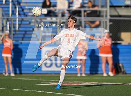 Thumbnail 2 in Celina vs Stephenville (UIL 4A Boys Soccer State Semifinal) photogallery.