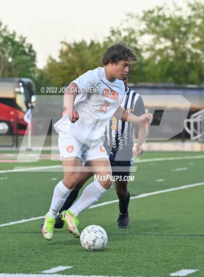 Thumbnail 2 in Celina vs Stephenville (UIL 4A Boys Soccer State Semifinal) photogallery.