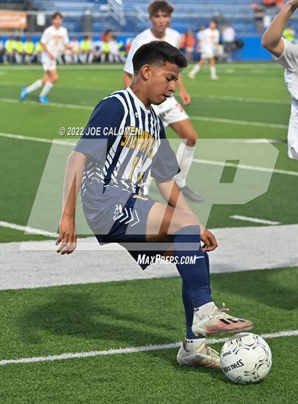 Thumbnail 2 in Celina vs Stephenville (UIL 4A Boys Soccer State Semifinal) photogallery.