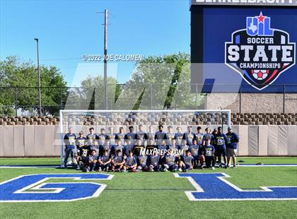 Thumbnail 3 in Celina vs Stephenville (UIL 4A Boys Soccer State Semifinal) photogallery.
