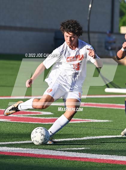 Thumbnail 2 in Celina vs Stephenville (UIL 4A Boys Soccer State Semifinal) photogallery.