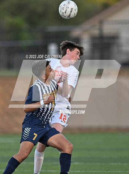 Thumbnail 2 in Celina vs Stephenville (UIL 4A Boys Soccer State Semifinal) photogallery.