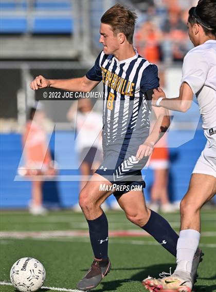 Thumbnail 2 in Celina vs Stephenville (UIL 4A Boys Soccer State Semifinal) photogallery.