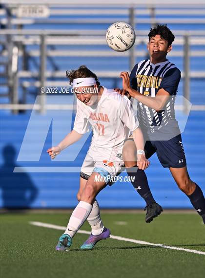 Thumbnail 2 in Celina vs Stephenville (UIL 4A Boys Soccer State Semifinal) photogallery.