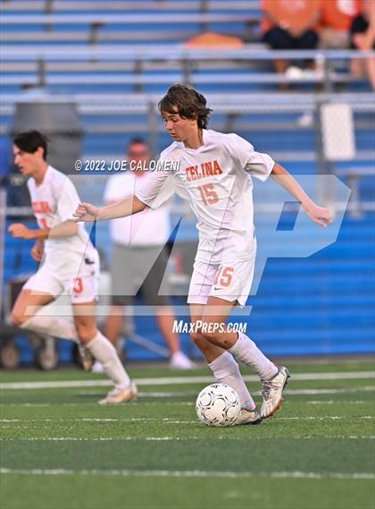 Thumbnail 1 in Celina vs Stephenville (UIL 4A Boys Soccer State Semifinal) photogallery.