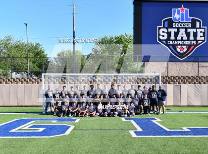 Thumbnail 1 in Celina vs Stephenville (UIL 4A Boys Soccer State Semifinal) photogallery.