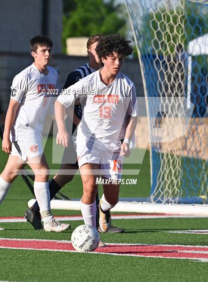 Thumbnail 1 in Celina vs Stephenville (UIL 4A Boys Soccer State Semifinal) photogallery.