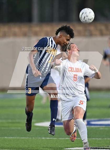 Thumbnail 2 in Celina vs Stephenville (UIL 4A Boys Soccer State Semifinal) photogallery.