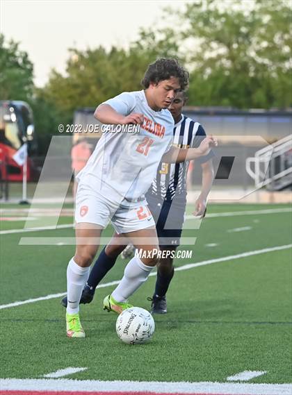 Thumbnail 3 in Celina vs Stephenville (UIL 4A Boys Soccer State Semifinal) photogallery.