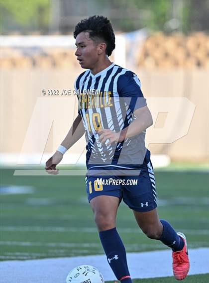 Thumbnail 1 in Celina vs Stephenville (UIL 4A Boys Soccer State Semifinal) photogallery.