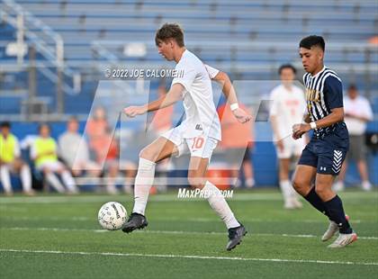 Thumbnail 3 in Celina vs Stephenville (UIL 4A Boys Soccer State Semifinal) photogallery.