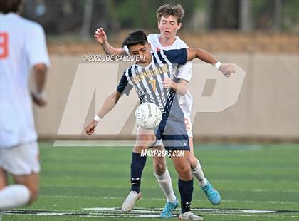 Thumbnail 1 in Celina vs Stephenville (UIL 4A Boys Soccer State Semifinal) photogallery.