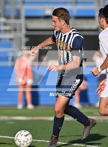 Thumbnail 3 in Celina vs Stephenville (UIL 4A Boys Soccer State Semifinal) photogallery.