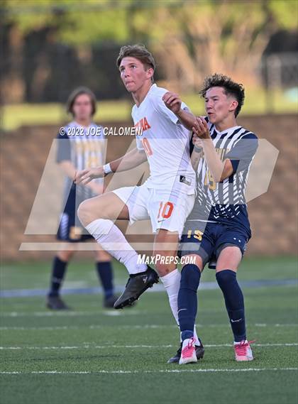 Thumbnail 1 in Celina vs Stephenville (UIL 4A Boys Soccer State Semifinal) photogallery.