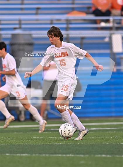 Thumbnail 3 in Celina vs Stephenville (UIL 4A Boys Soccer State Semifinal) photogallery.