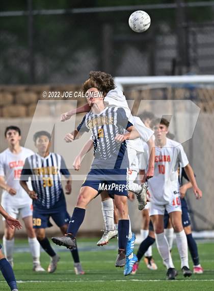 Thumbnail 2 in Celina vs Stephenville (UIL 4A Boys Soccer State Semifinal) photogallery.