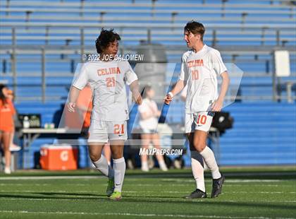 Thumbnail 1 in Celina vs Stephenville (UIL 4A Boys Soccer State Semifinal) photogallery.