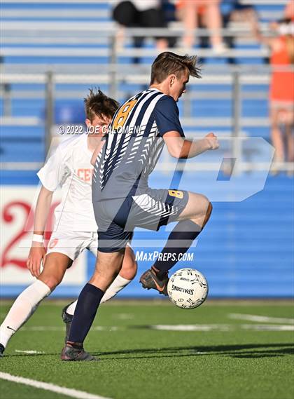Thumbnail 3 in Celina vs Stephenville (UIL 4A Boys Soccer State Semifinal) photogallery.