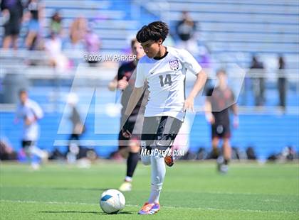 Thumbnail 3 in Austin Achieve vs. Gainesville (UIL 4A Soccer Division II Final) photogallery.