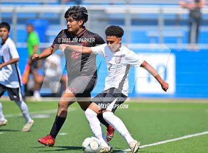Thumbnail 1 in Austin Achieve vs. Gainesville (UIL 4A Soccer Division II Final) photogallery.