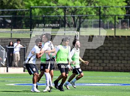 Thumbnail 1 in Austin Achieve vs. Gainesville (UIL 4A Soccer Division II Final) photogallery.