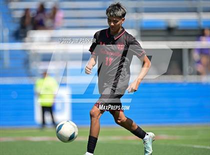 Thumbnail 1 in Austin Achieve vs. Gainesville (UIL 4A Soccer Division II Final) photogallery.