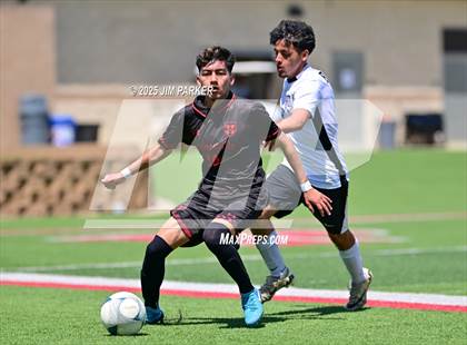 Thumbnail 3 in Austin Achieve vs. Gainesville (UIL 4A Soccer Division II Final) photogallery.