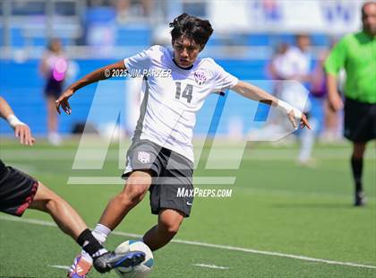 Thumbnail 1 in Austin Achieve vs. Gainesville (UIL 4A Soccer Division II Final) photogallery.