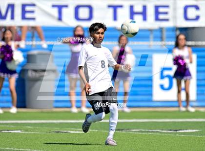 Thumbnail 2 in Austin Achieve vs. Gainesville (UIL 4A Soccer Division II Final) photogallery.
