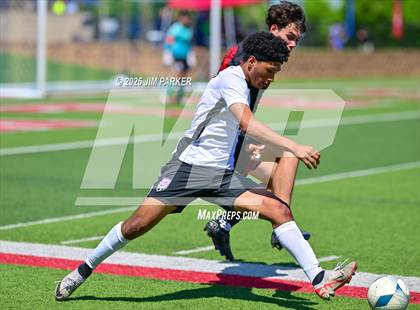Thumbnail 2 in Austin Achieve vs. Gainesville (UIL 4A Soccer Division II Final) photogallery.
