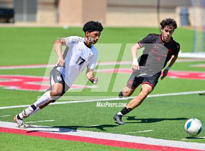 Thumbnail 3 in Austin Achieve vs. Gainesville (UIL 4A Soccer Division II Final) photogallery.
