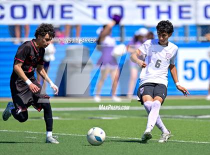 Thumbnail 2 in Austin Achieve vs. Gainesville (UIL 4A Soccer Division II Final) photogallery.