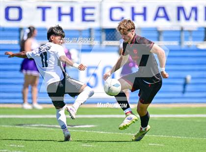 Thumbnail 3 in Austin Achieve vs. Gainesville (UIL 4A Soccer Division II Final) photogallery.