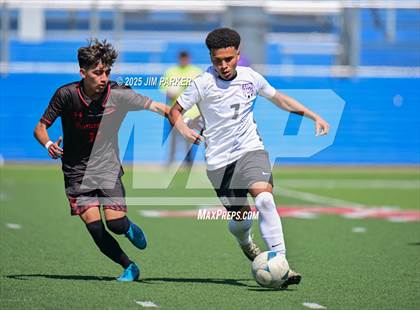 Thumbnail 3 in Austin Achieve vs. Gainesville (UIL 4A Soccer Division II Final) photogallery.