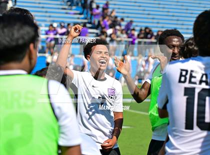 Thumbnail 3 in Austin Achieve vs. Gainesville (UIL 4A Soccer Division II Final) photogallery.
