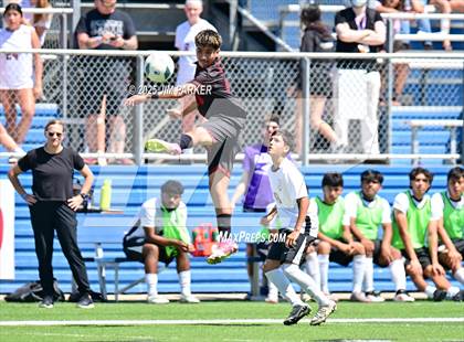 Thumbnail 2 in Austin Achieve vs. Gainesville (UIL 4A Soccer Division II Final) photogallery.