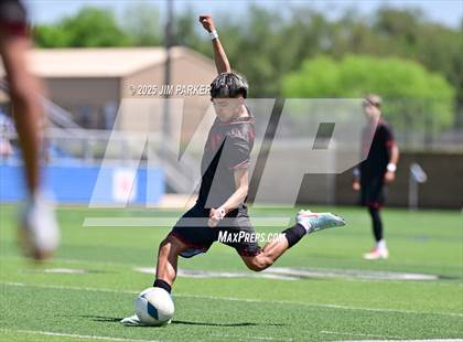 Thumbnail 3 in Austin Achieve vs. Gainesville (UIL 4A Soccer Division II Final) photogallery.